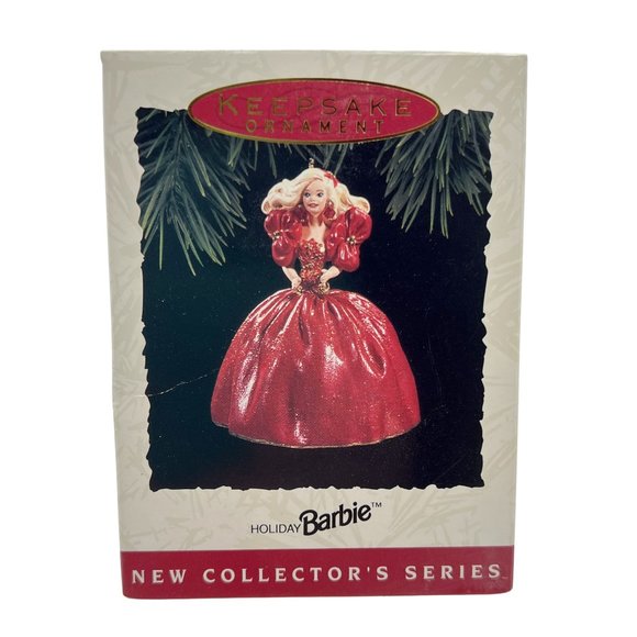 Hallmark Other - Barbie Hallmark Keepsake Ornament Holiday #1 In Series New Collector Series 1993